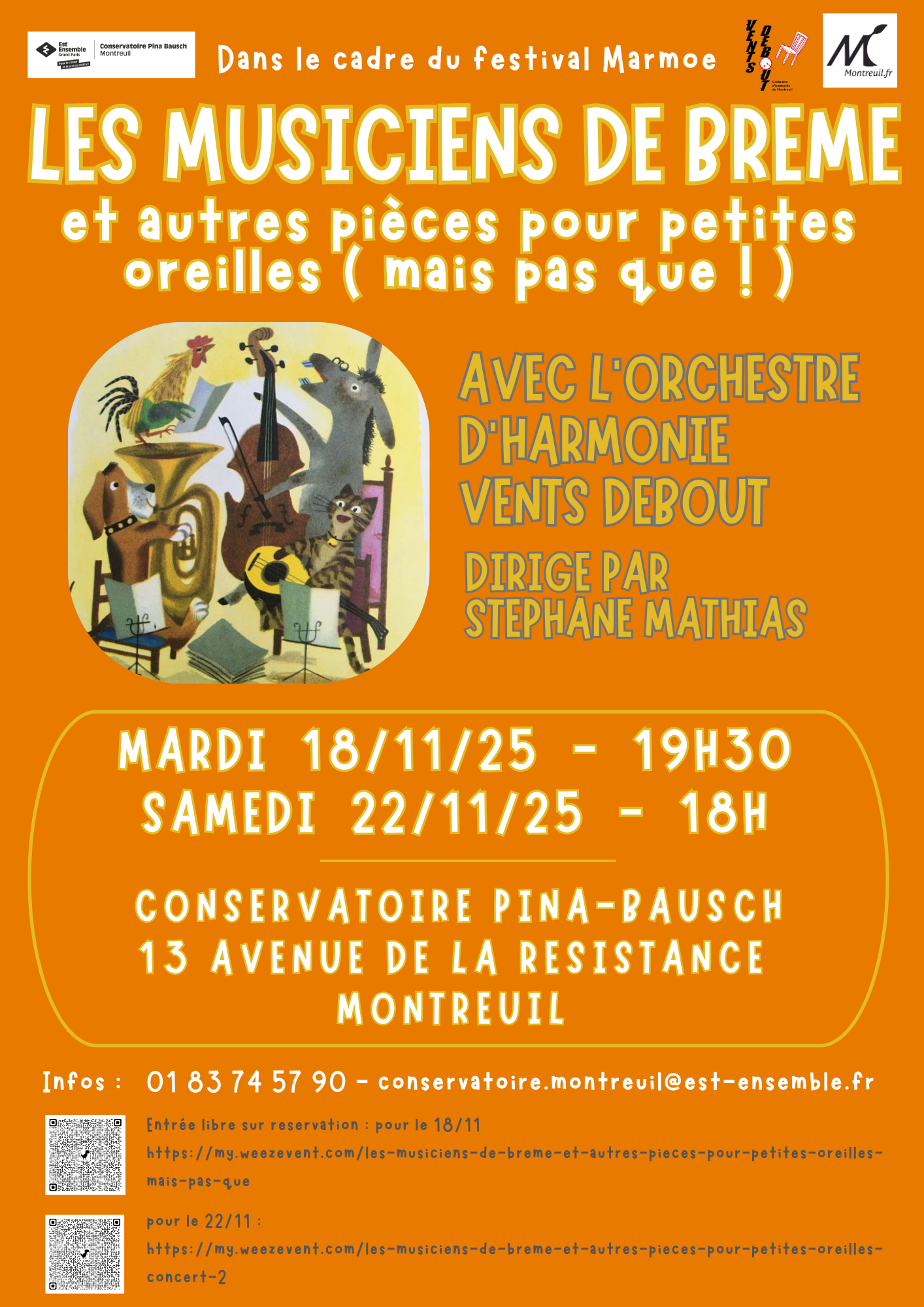 affiche les musiciens de breme